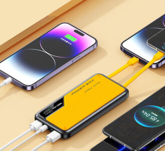 PD22.5W Super Fast Charging Power Bank with Cable