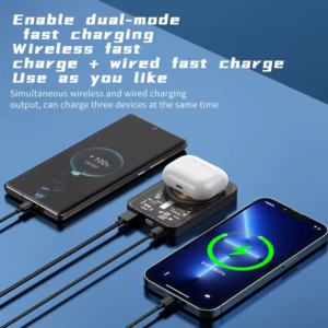 WEP-90 Fast Charging Magnetic Wireless Power Bank PD20W 5000mah/10000mah Powerbank Magnetic Mini Power Bank