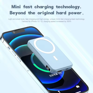 WEP-203 Power Banks 10000mah Fast Charging Portable Mobile Phone Magnetic Wireless Charger Power Bank With Holder